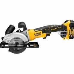 DeWALT DCS571P2-QW 18V Li-ion XR accu cirkelzaag set (2x 5.0Ah) in TSTAK - 115mm - koolborstelloos