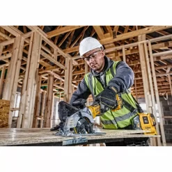 DeWALT DCS571P2-QW 18V Li-ion XR accu cirkelzaag set (2x 5.0Ah) in TSTAK - 115mm - koolborstelloos