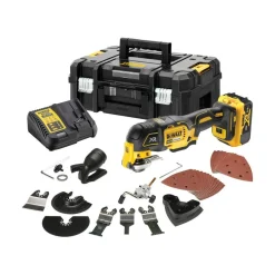 DeWALT DCS356P2-QW 18V XR Li-ion XR accu multitool set (2x 5.0Ah) in TSTAK - koolborstelloos