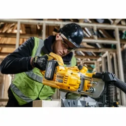 DeWALT DCS777T2-QW 54V XR FlexVolt Li-Ion Accu afkort- en verstekzaagmachine set (2x 6.0Ah accu) - 216 x 30mm - koolborstelloos