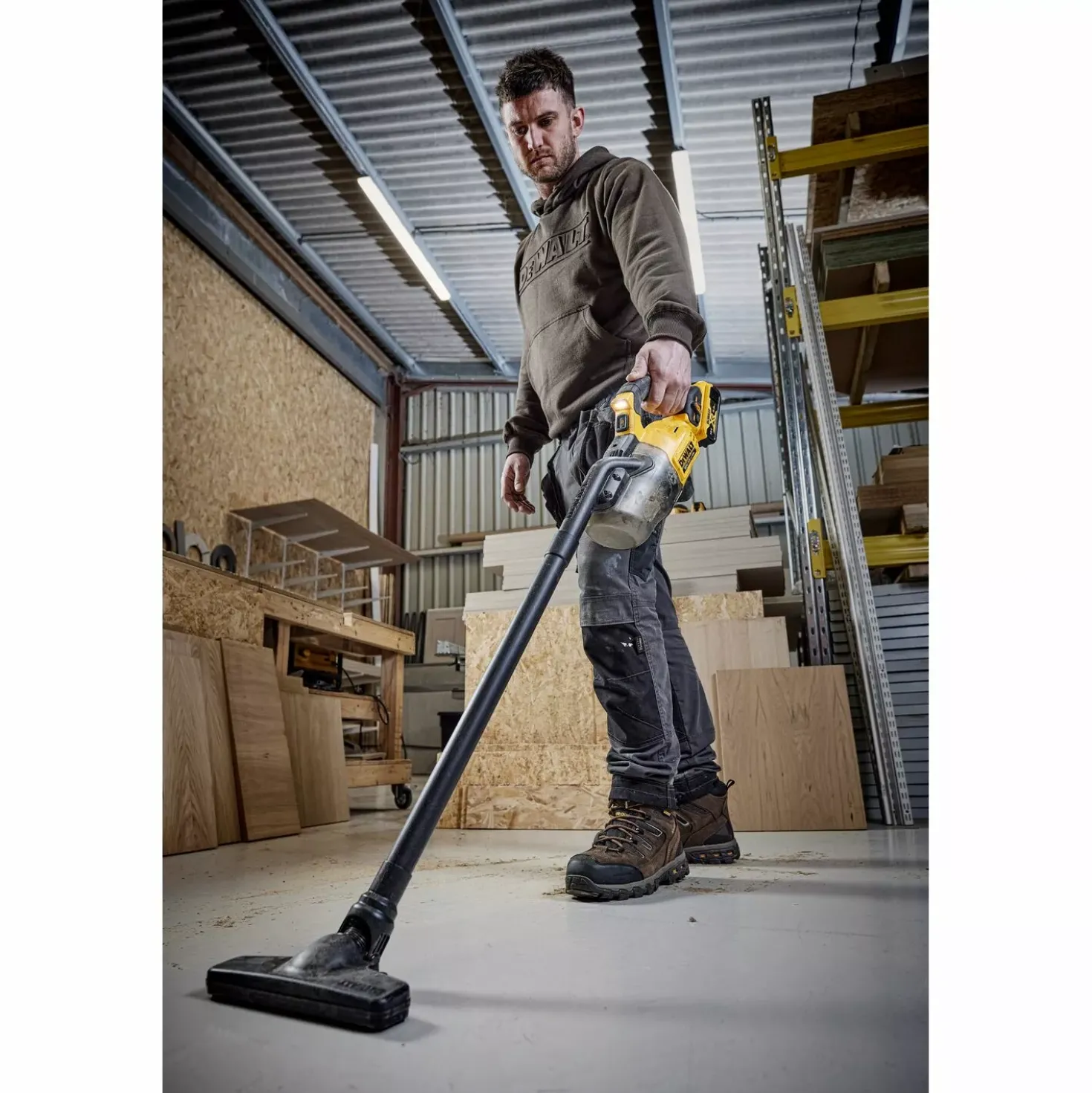 DeWALT DCV501LN-XJ 18V Li-ion XR accu steelstofzuiger body in tas - L-Klasse - 0,7L