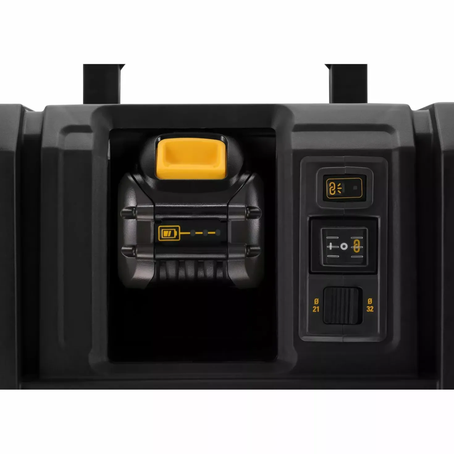 DeWALT DCV586MT2-QW 54V Li-ion XR FlexVolt accu bouwstofzuiger set (2x 6.0Ah) - Nat/Droog - 2000W - M-Klasse - 11L - Koolborstelloos