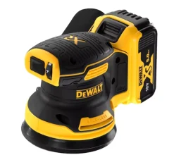 DeWALT DCW210P2-QW 54V Li-ion XR FlexVolt accu excentrische schuurmachine set (2x 5.0Ah) in TSTAK - 125mm - koolborstelloos
