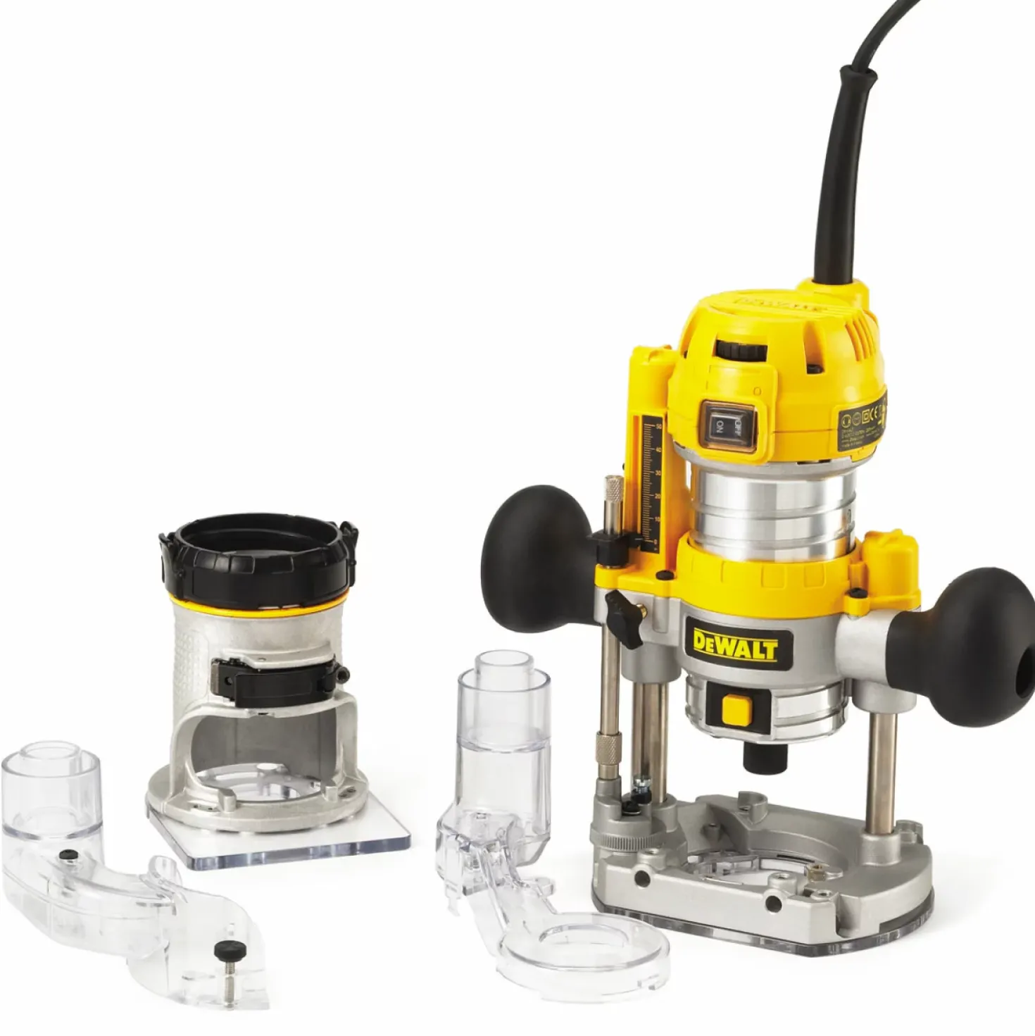 DeWALT D26204K-QS Bovenfrees en Kantenfrees combi in koffer - 900W - 6-8mm