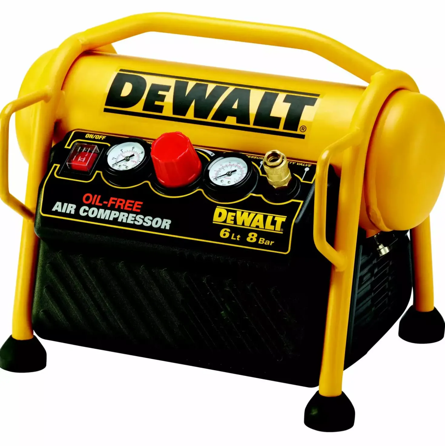 DeWALT DPC6MRC-QS Draagbare compressor - 6L - 8 bar - Euro