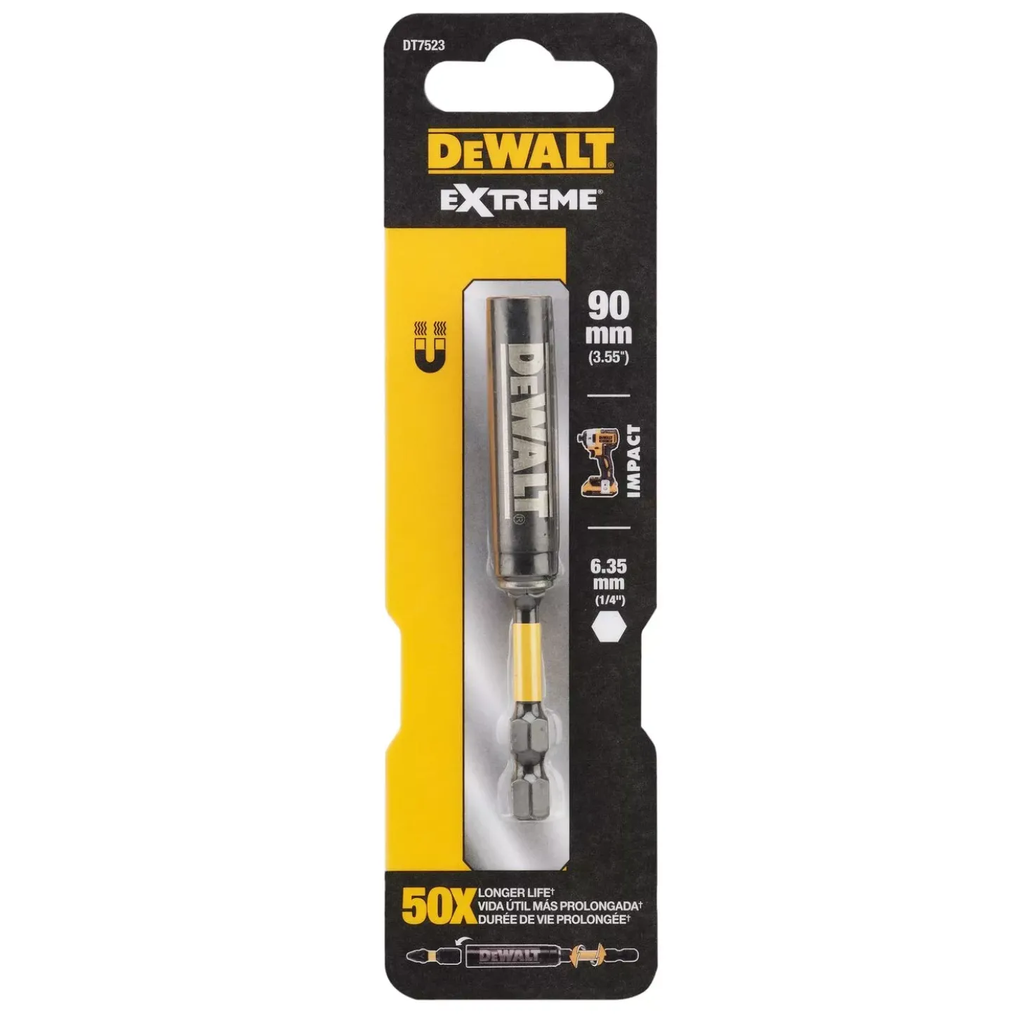 DeWALT DT7523 Flextorq schroefbithouder voor 25mm schroefbits