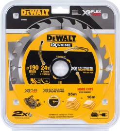 DeWALT DT99562-QZ Cirkelzaagblad - 190 x 30 x 24T - Hout