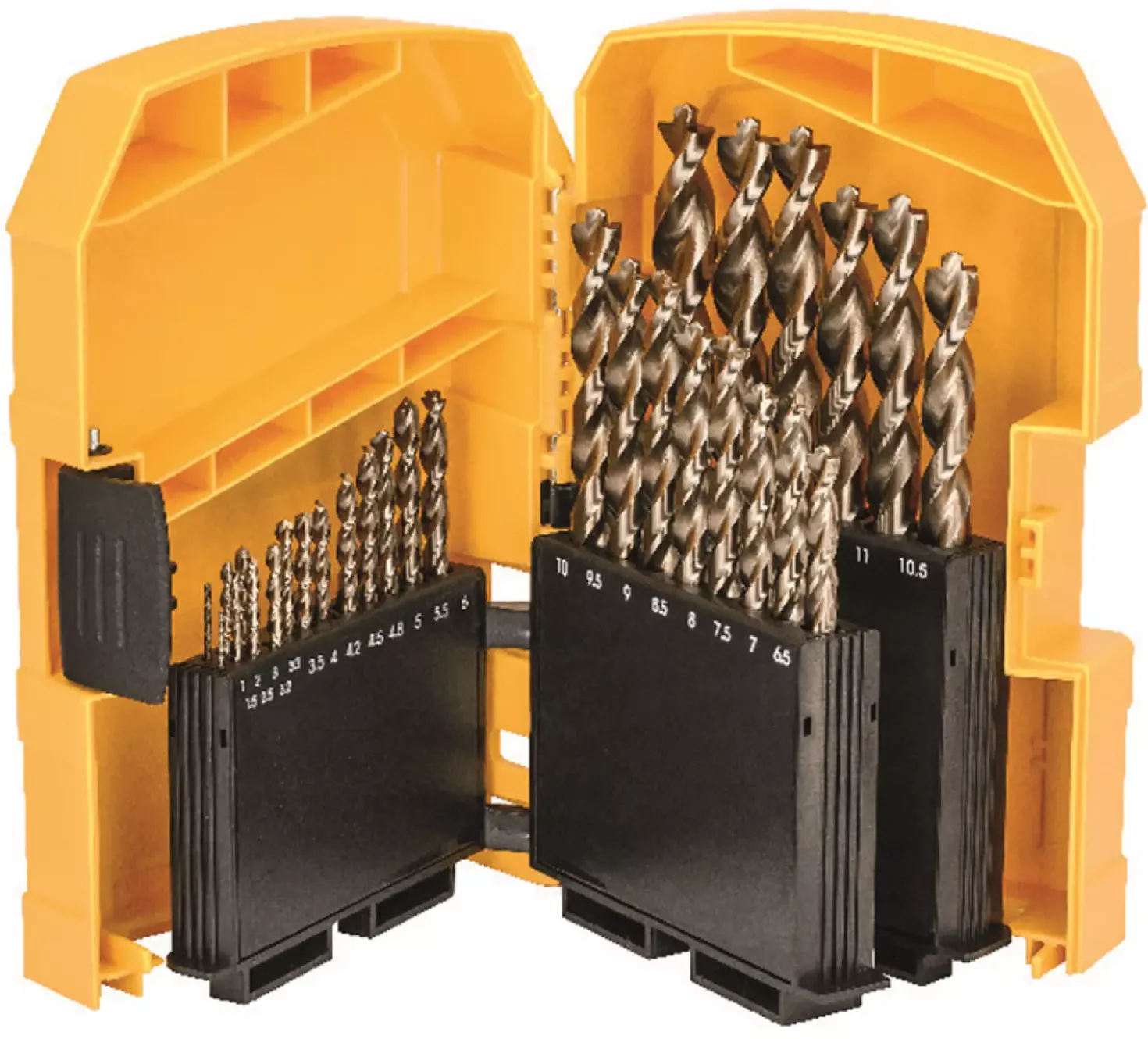 DeWALT DT4957-QZ 29 delige HSS-Co metaalboren set in cassette