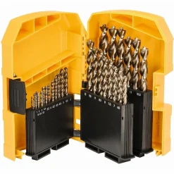 DeWALT DT4957-QZ 29 delige HSS-Co metaalboren set in cassette