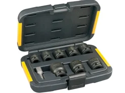 DeWALT DT7507-QZ Krachtdoppenset in cassette - 9-delig