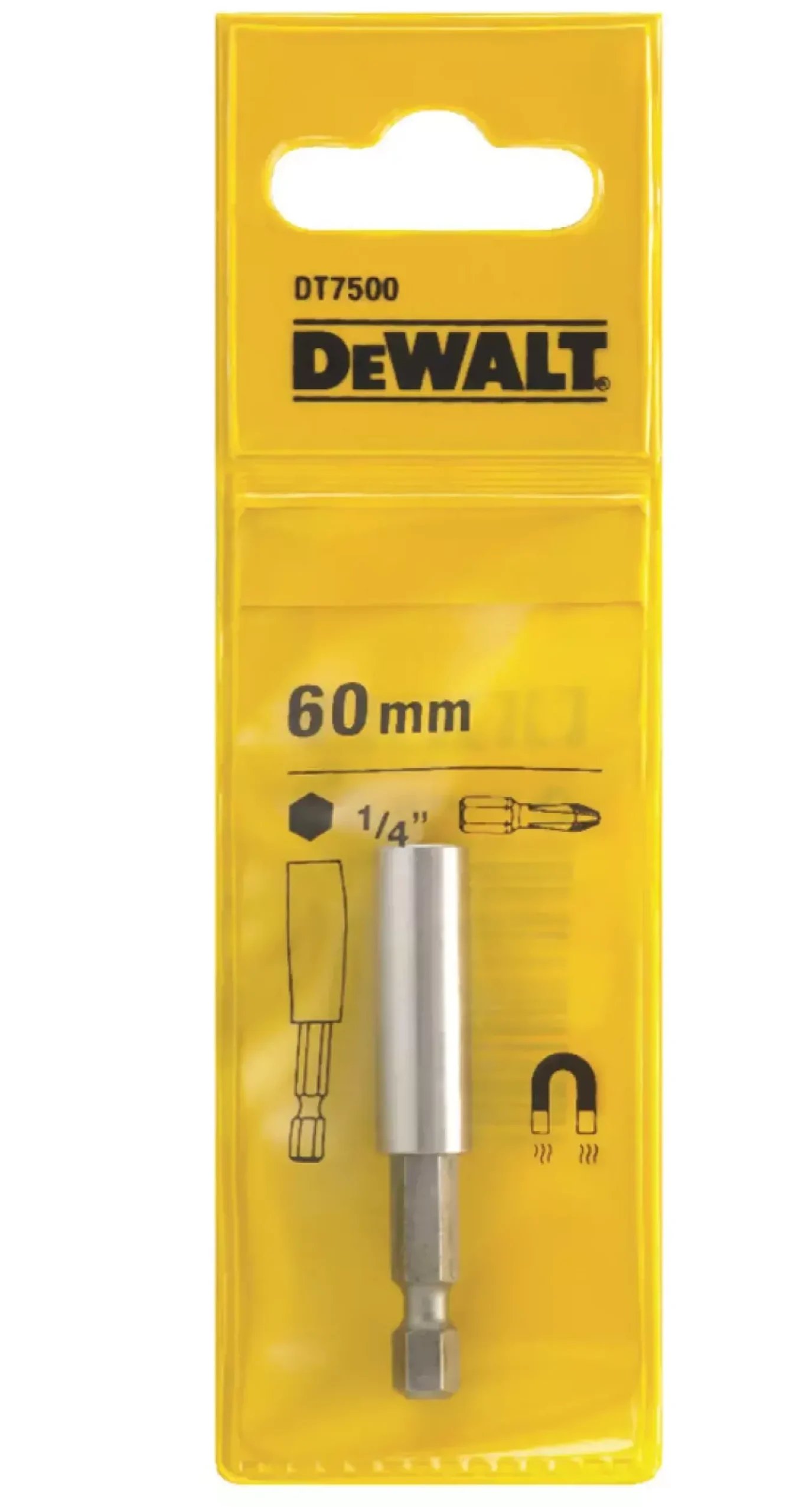 DeWALT DT7500-QZ magnetische bithouder - 60mm
