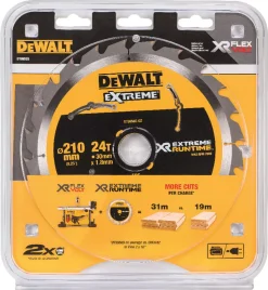 DeWALT DT99565-QZ XR Cirkelzaagblad - 210 x 30 x 24T - Hout