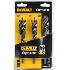DeWALT DT90237 Speedboor tri flute EXTREME 3-delige set - 152mm