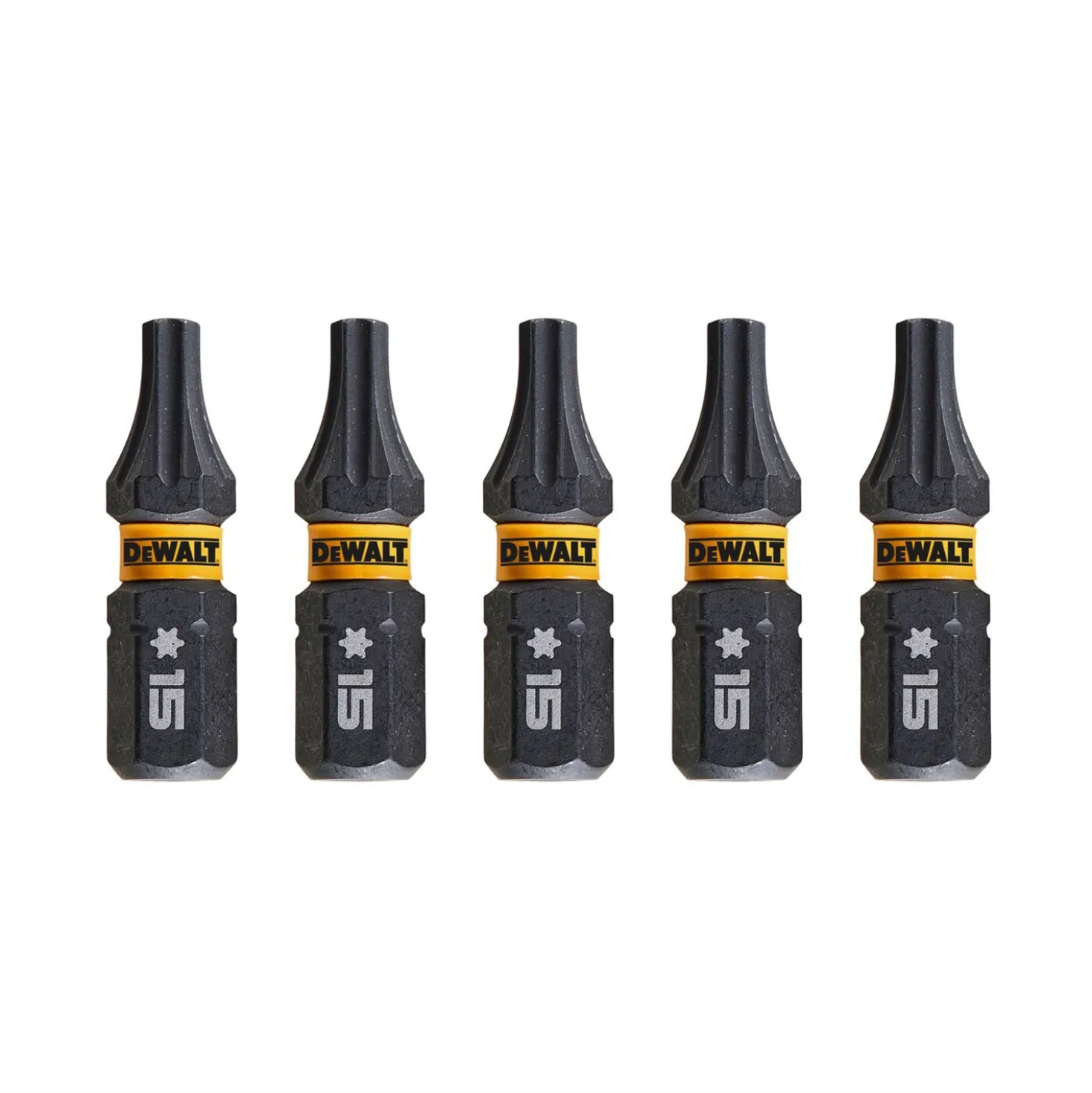 DeWALT DT7380T Impact schroefbits - T15 x 25mm (5st)