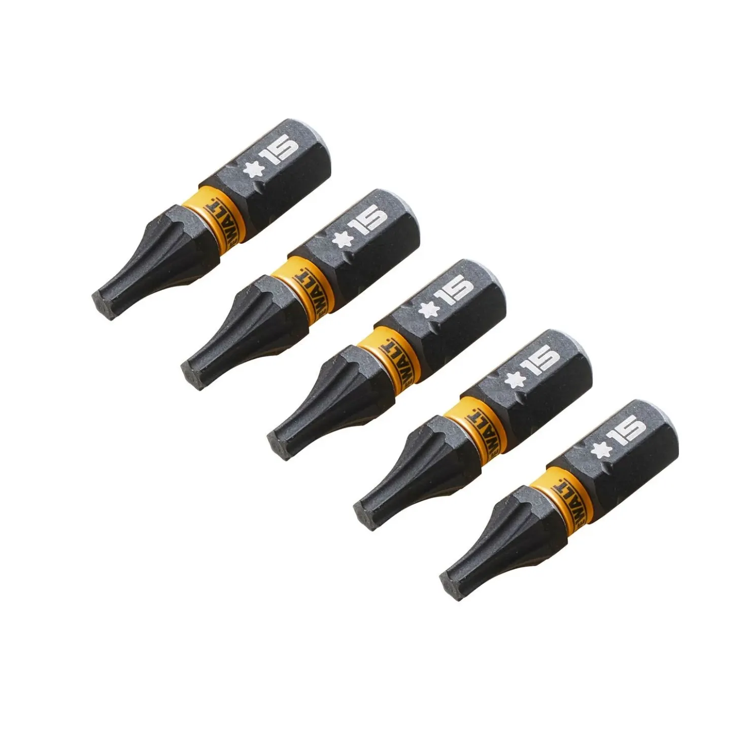 DeWALT DT7380T Impact schroefbits - T15 x 25mm (5st)