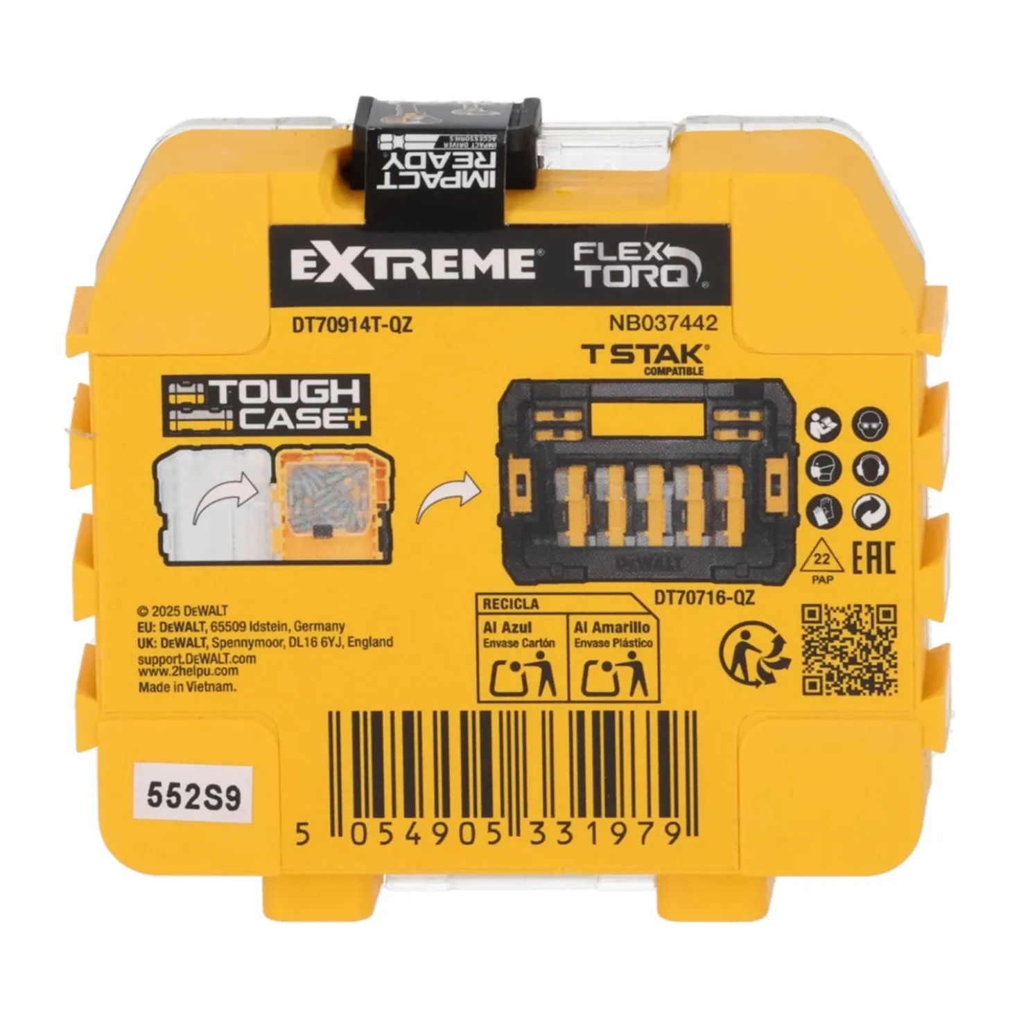 DeWALT DT70914T-QZ Flextorq schroefbits PZ2 - 15st