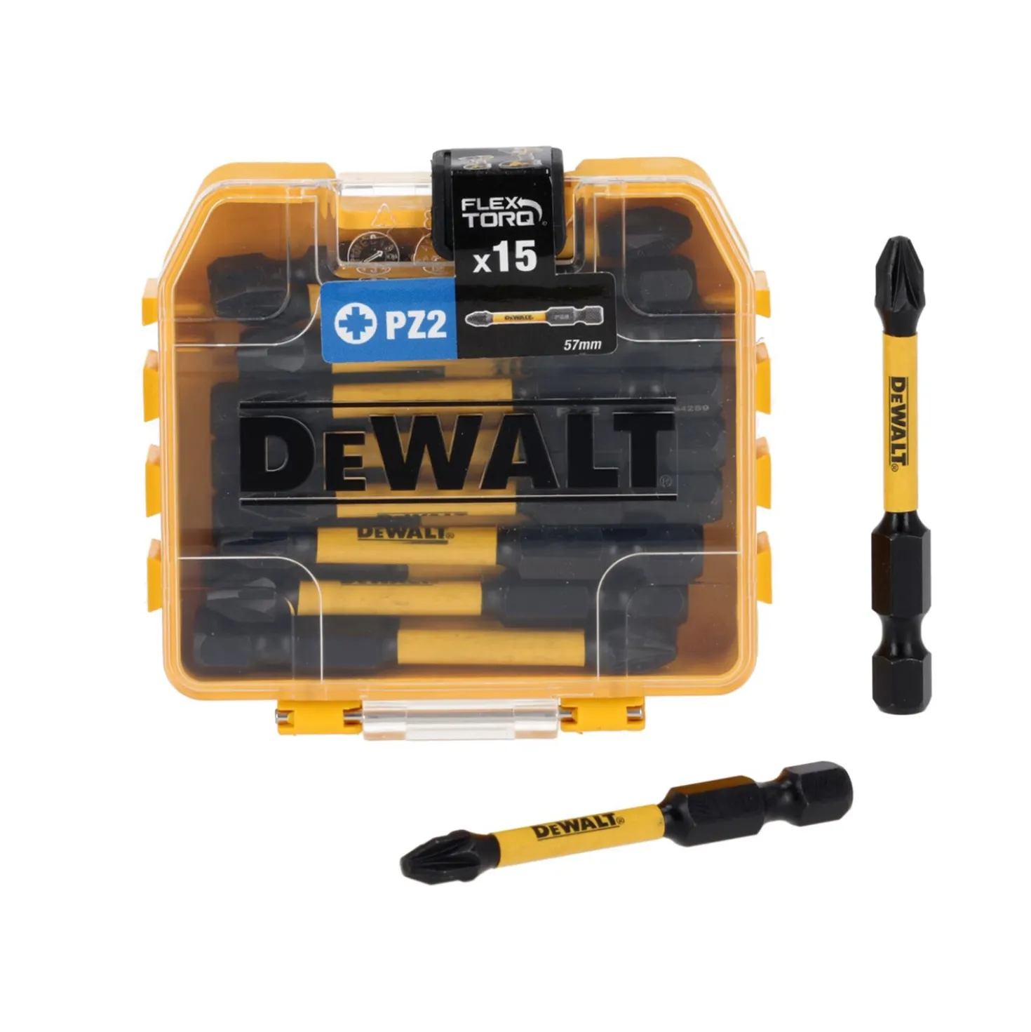 DeWALT DT70914T-QZ Flextorq schroefbits PZ2 - 15st