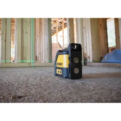 DeWALT DW088CGTRI Kruislijnlaser met statief - 2 lijnen - 15m - Groen
