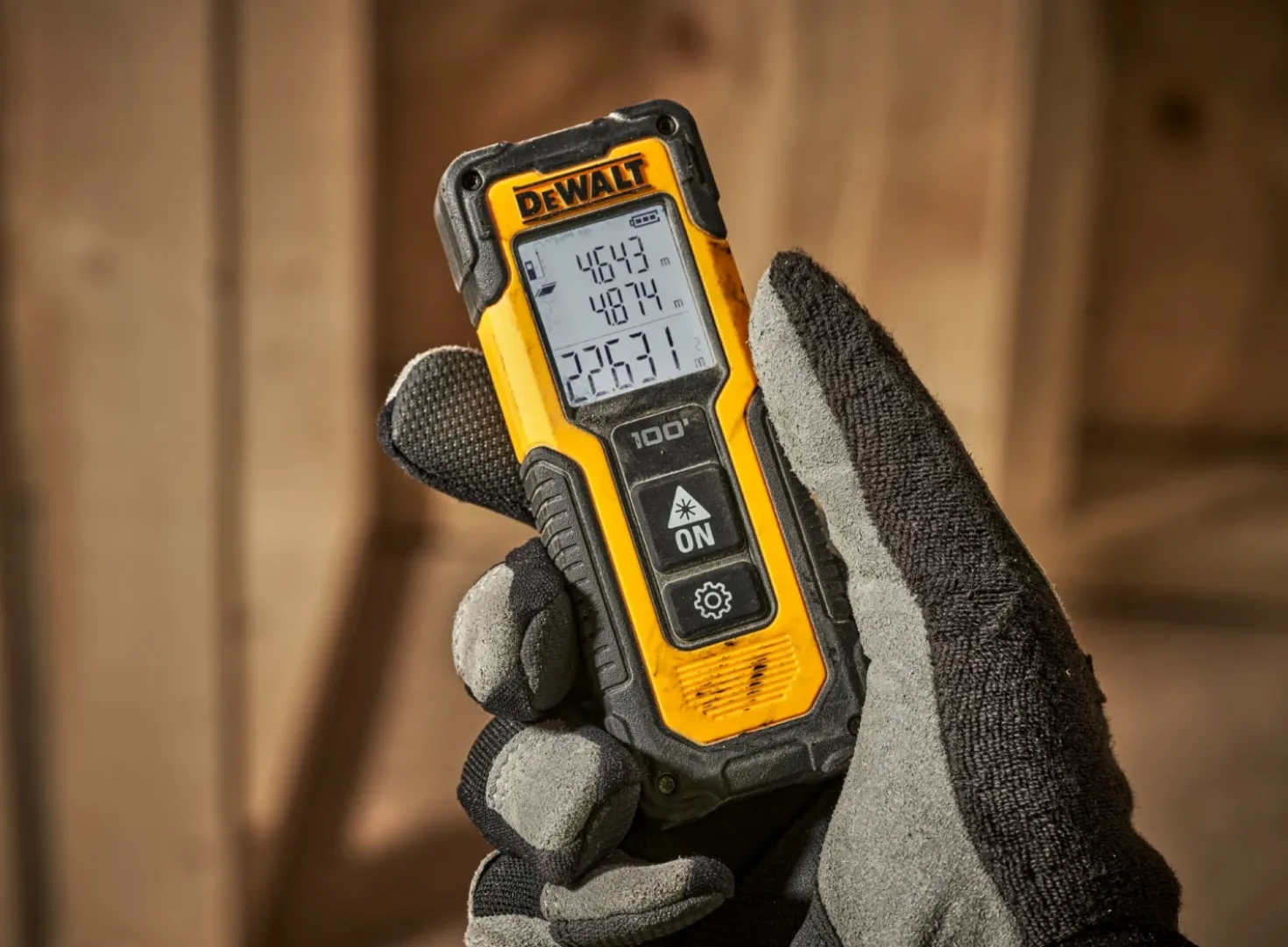 DeWALT DWHT77100-XJ Digitale Afstandsmeter - 30 m - 2x 1,5V AAA batterijen