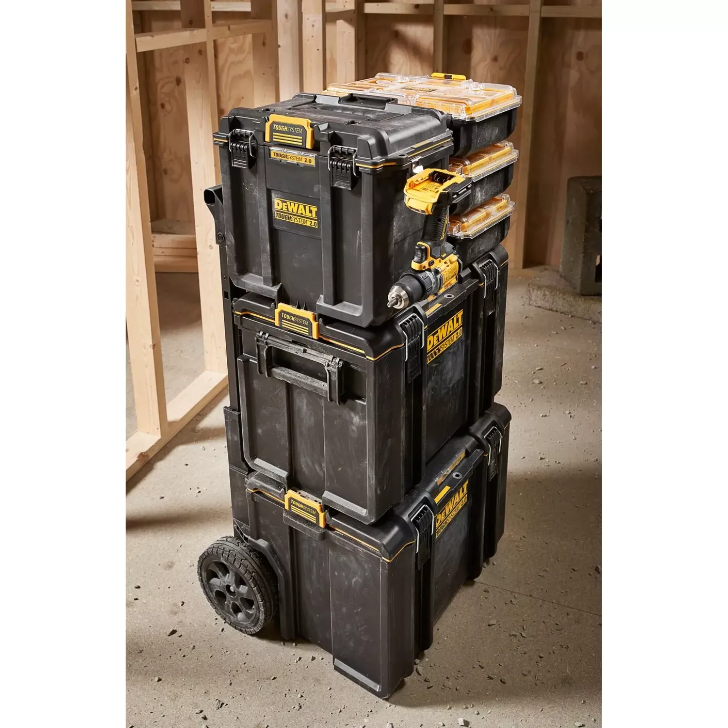 DeWALT DWST08035-1 ToughSystem 2.0 1/2 Diepe Koffer