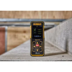 DeWALT DW03101-XJ Afstandsmeter in tas - Bluetooth -100m - rood - IP54