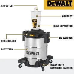 DeWALT DXVCS003 Voorafscheider - 38L