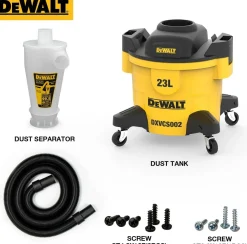 DeWALT DXVCS002 Voorafscheider - 23L