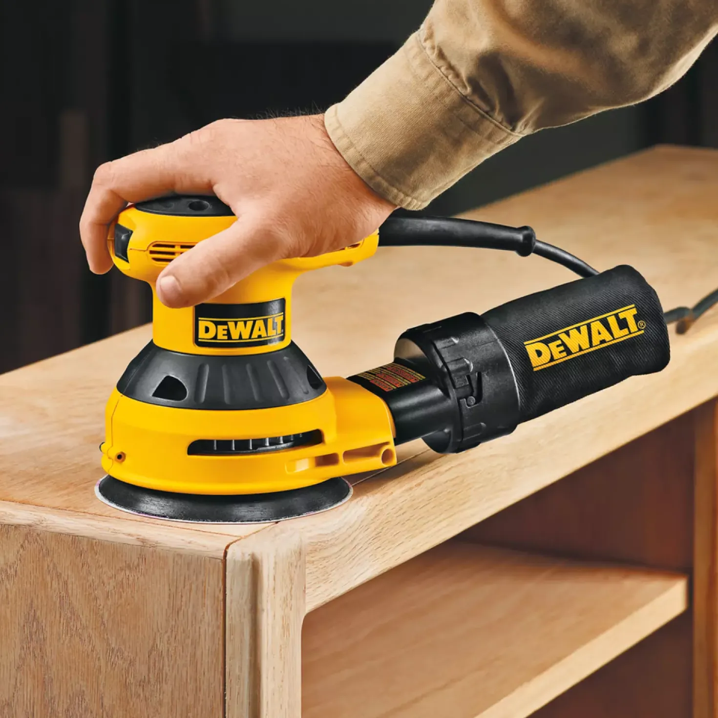 DeWALT Schuurschijf - 125mm - 8 gaten - 10st