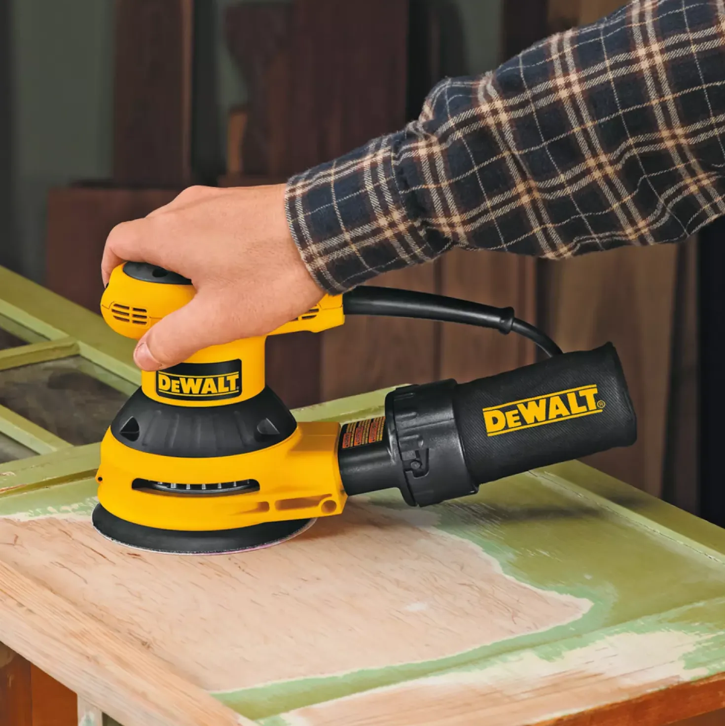 DeWALT Schuurschijf - 125mm - 8 gaten - 10st