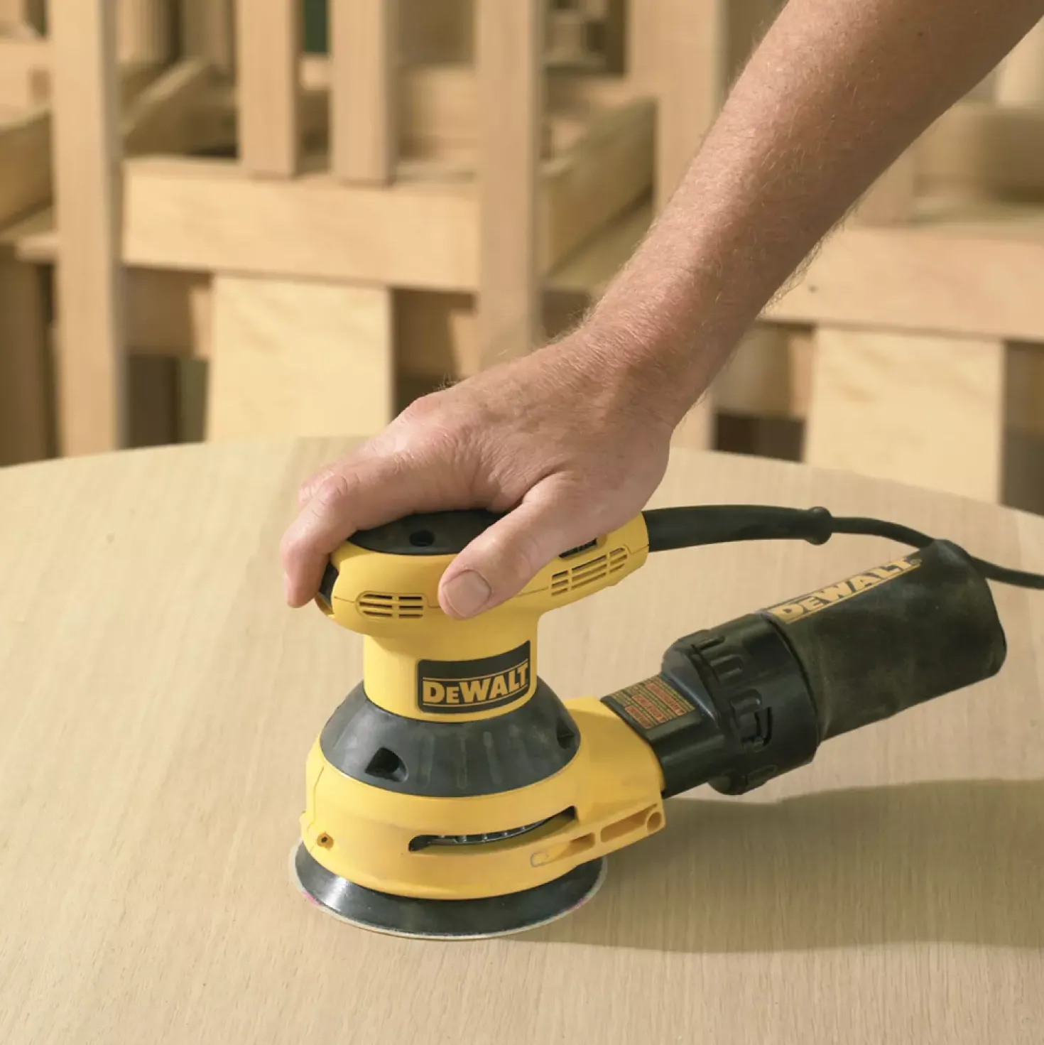 DeWALT Schuurschijf - 125mm - 8 gaten - 10st