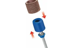 Dremel SC407 Schuur opspandoorn en schuurbanden