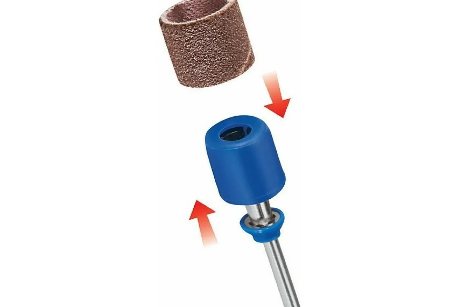 Dremel SC407 Schuur opspandoorn en schuurbanden