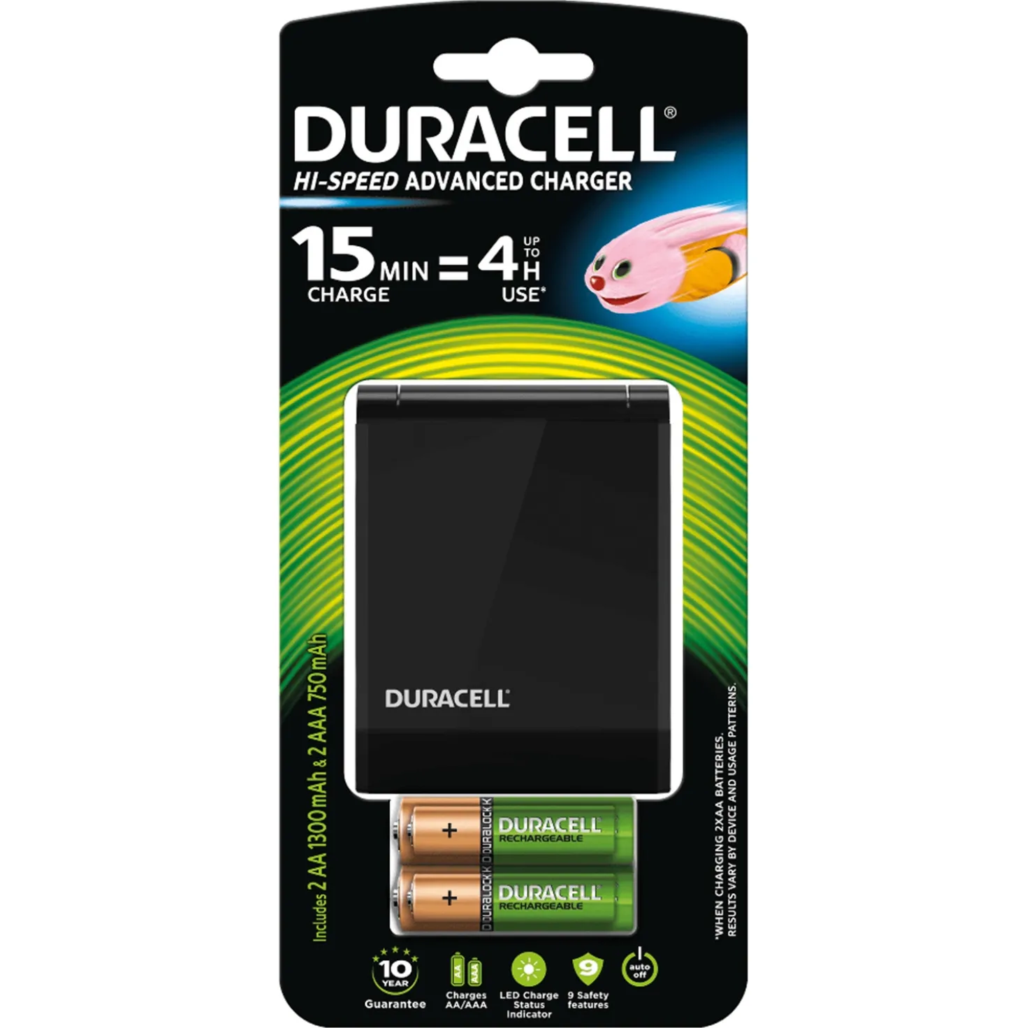 Duracell Batterij Oplader CEF 27 Hi-speed