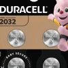 Duracell D119376 Lithium knoopcel batterij CR 2032 - 4st