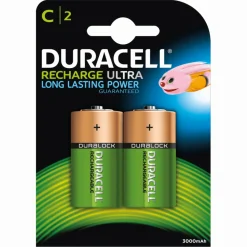 Duracell 3100000228 oplaadbare batterij ultra NiMH C A2 3000mAh