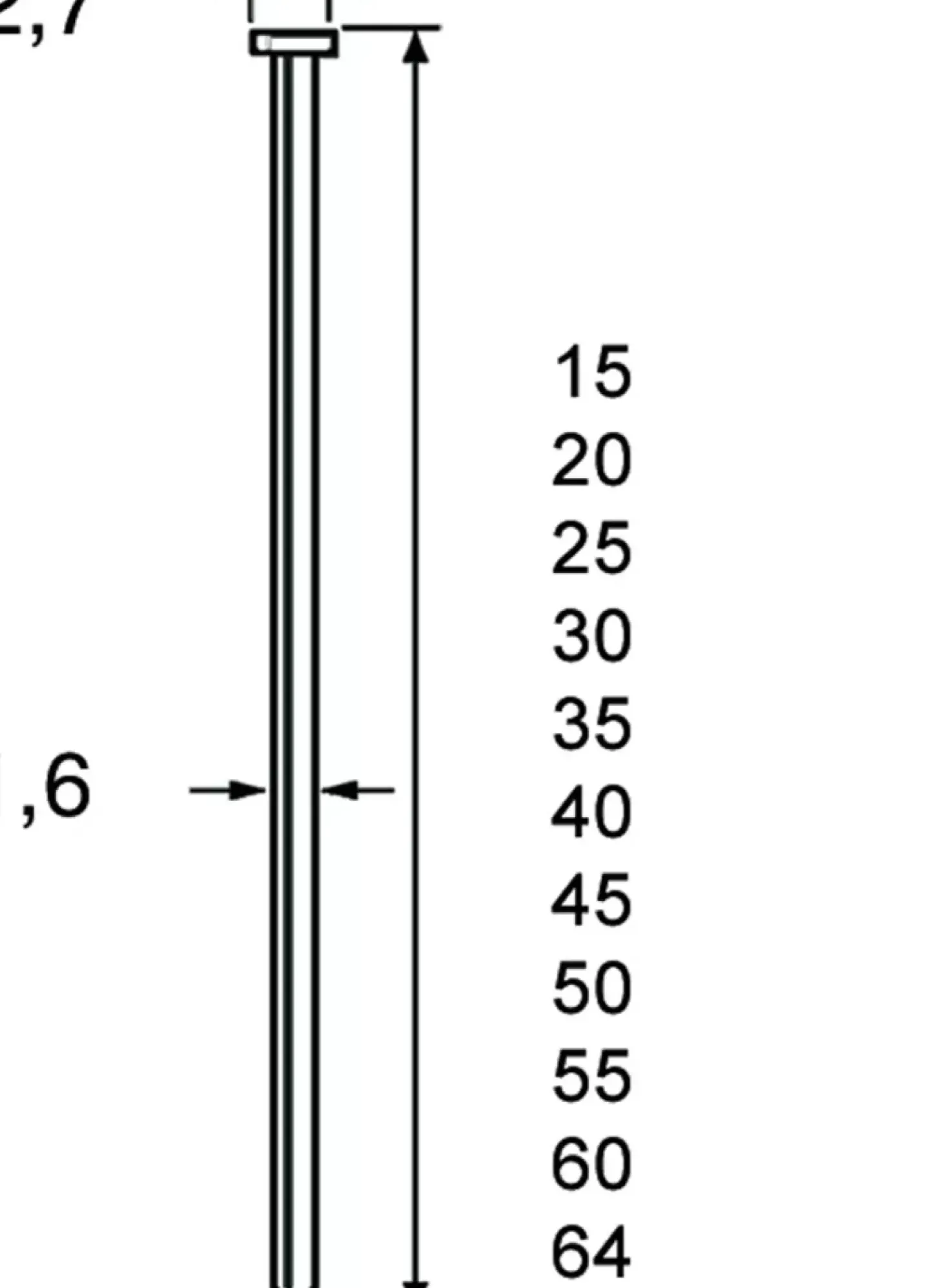 Dutack Fasteners 5138053 Brad - SKN16-20° - Verzinkt - 1,6 x 50mm (2000st)