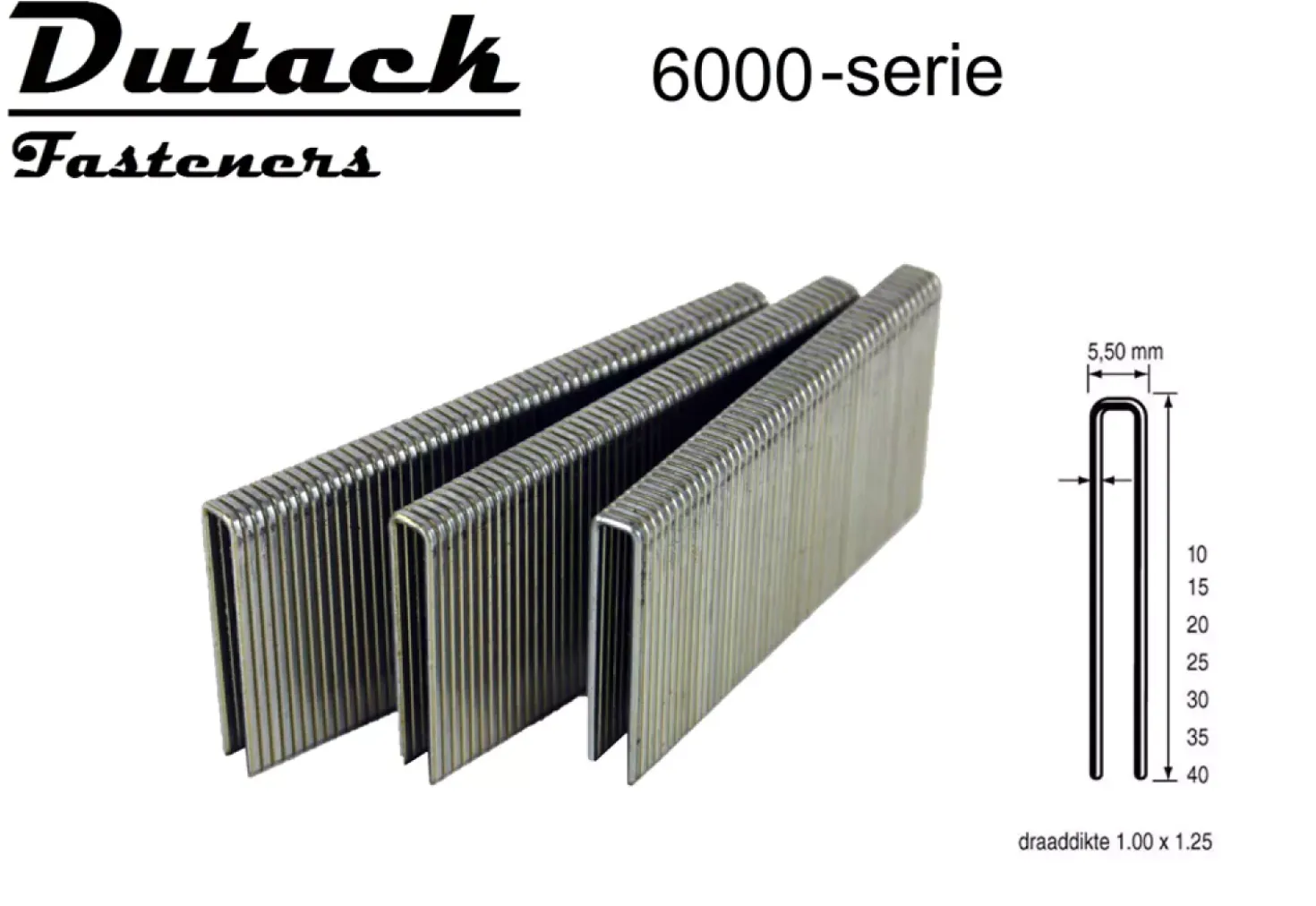 Dutack 5028028 Nieten - Serie 6000 - 15mm (5000st)