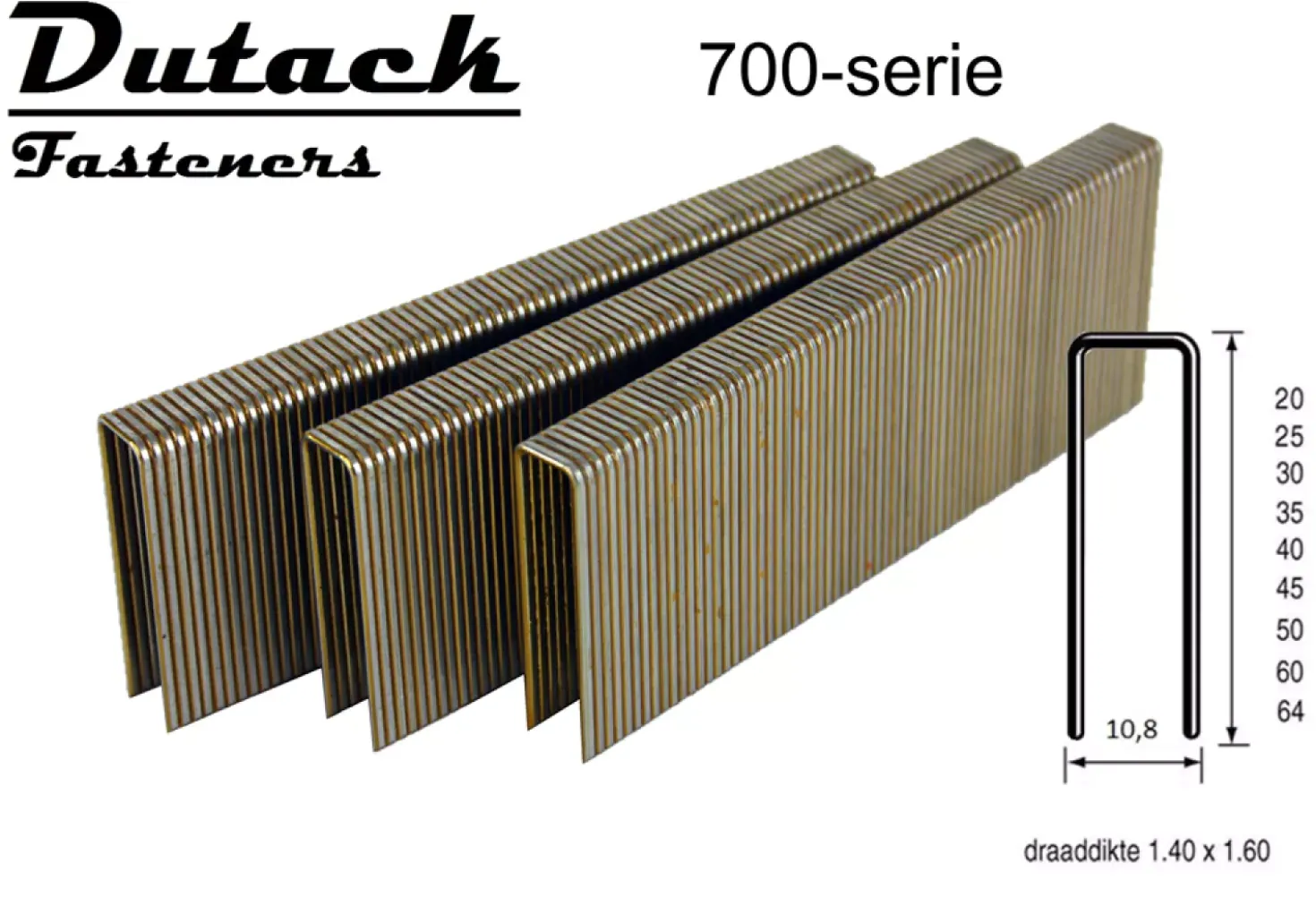 Dutack 5056039 Nieten - Serie 700 - 25mm (10000st)