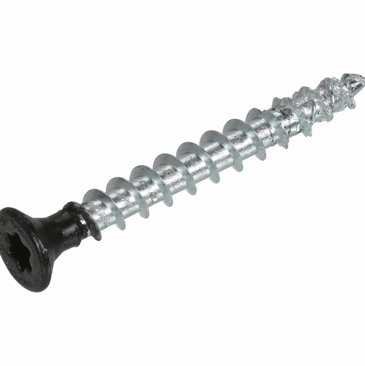 DynaPlus 0285.01.33605 Beslagschroef - 8mm Platkop - Voldraad - Indoor -Zwarte kop - TX20 - 4.5 x 40mm (200st)