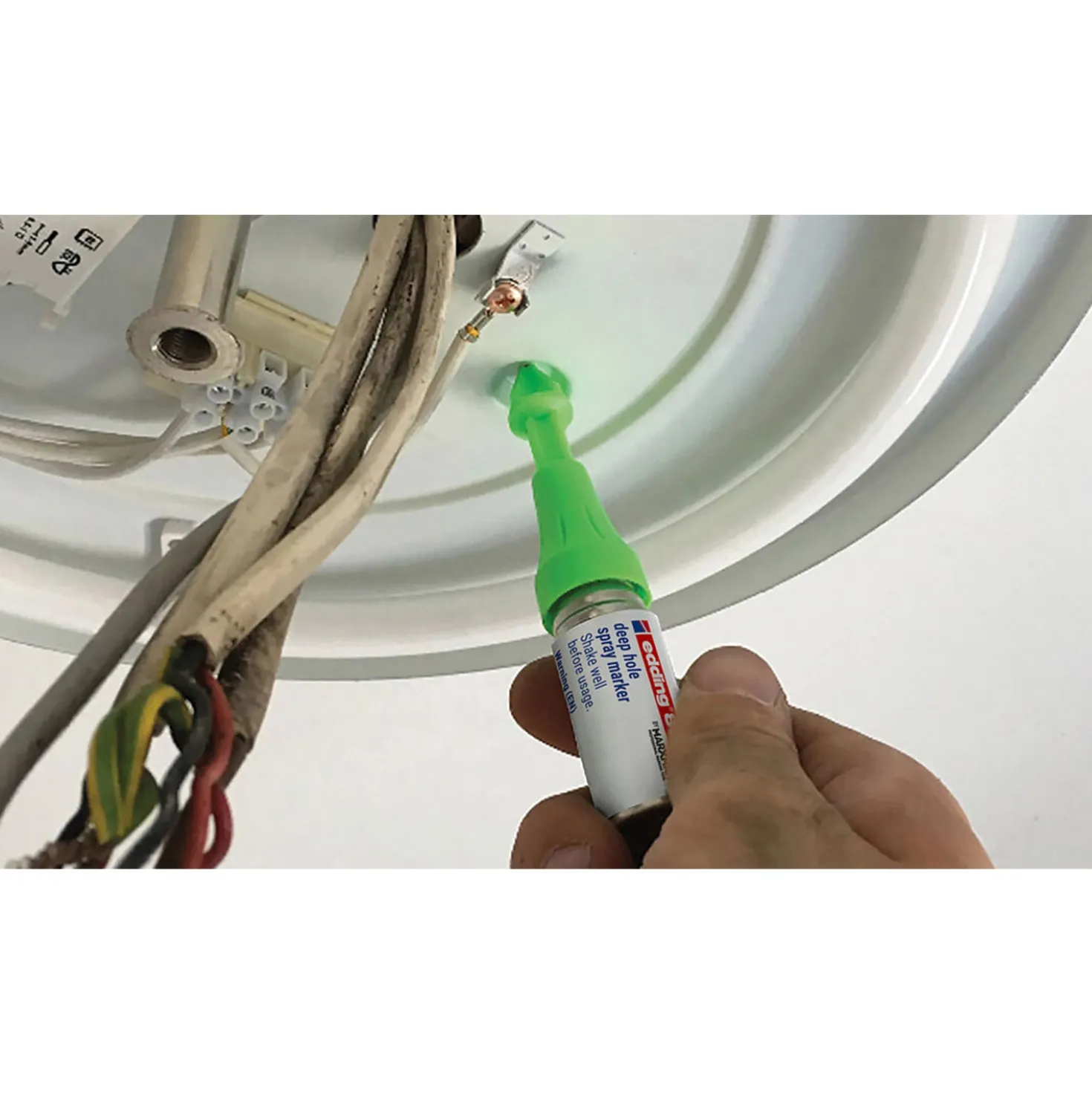 Edding ED060754 Markeerspray diep gat - E-8870 groen -1st