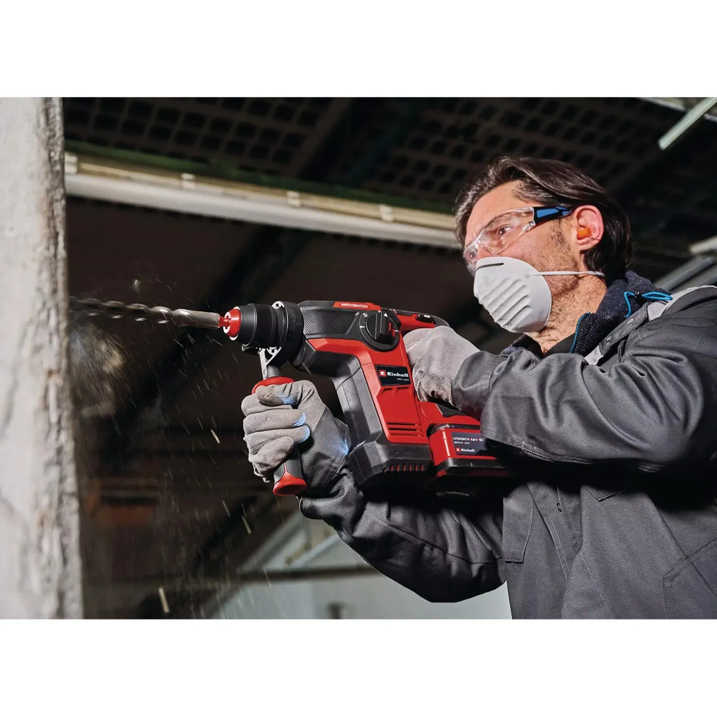 Einhell Professional TP-HD 18/26 Li BL Solo Accu Boorhamer