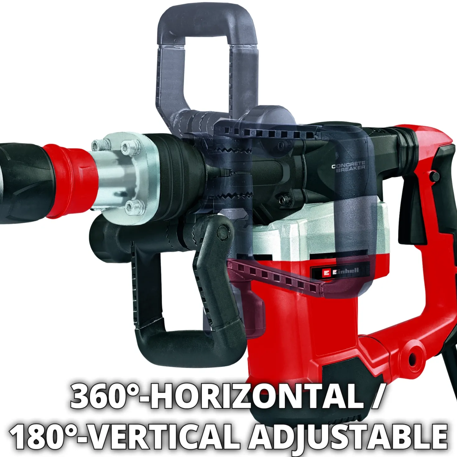 Einhell TE-DH 32 SDS-Max Breekhamer in koffer - 1500W - 32J