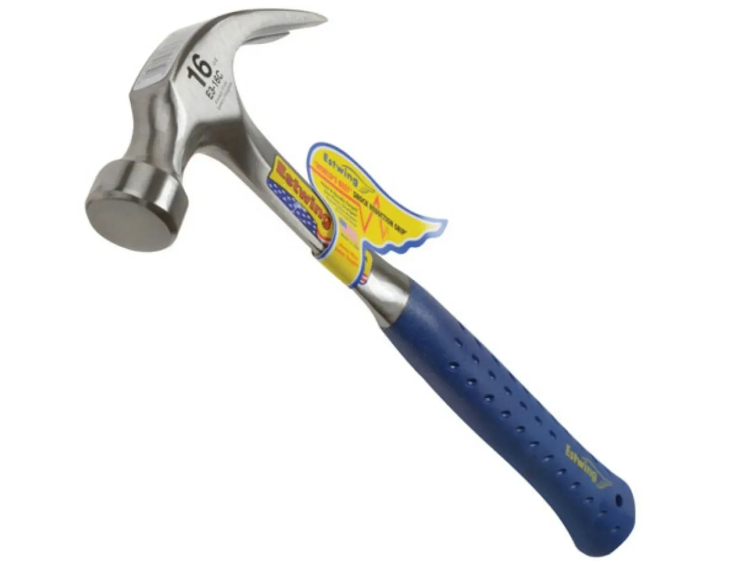 Estwing 02-40E3016C / E3-16C Klauwhamer - vinyl handgreep - 760gr