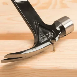 Estwing E15SR rechte klauwhamer Ultra - leren handgreep - 420 gram kopgewicht
