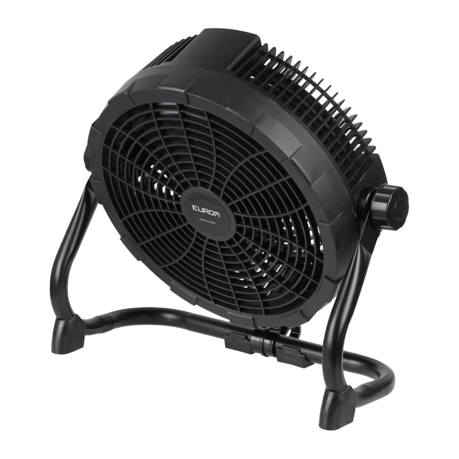 Eurom Airflow LED ventilator - Zwart