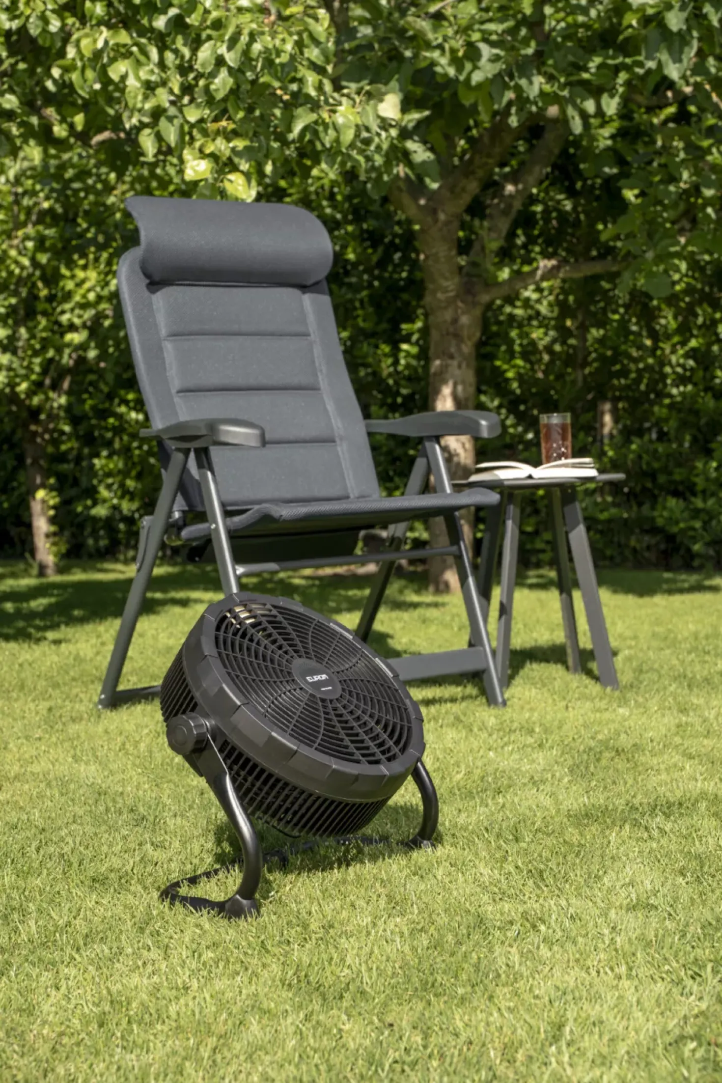 Eurom Airflow LED ventilator - Zwart