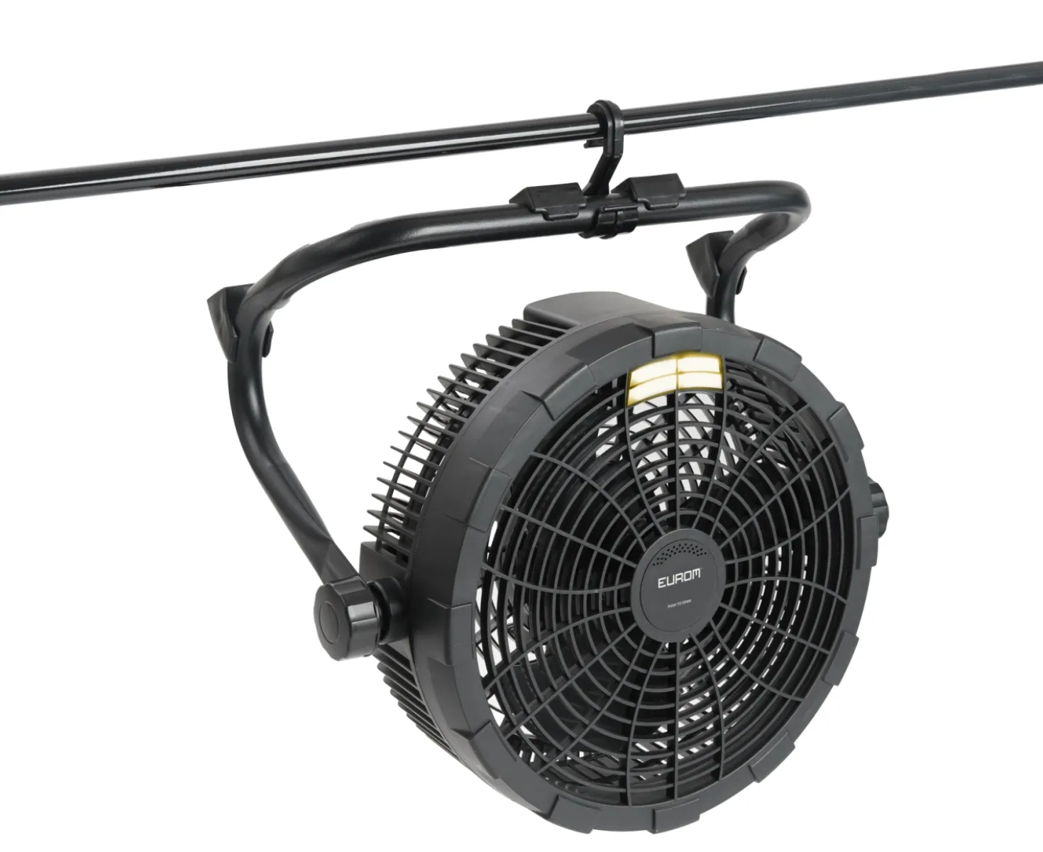 Eurom Airflow LED ventilator - Zwart