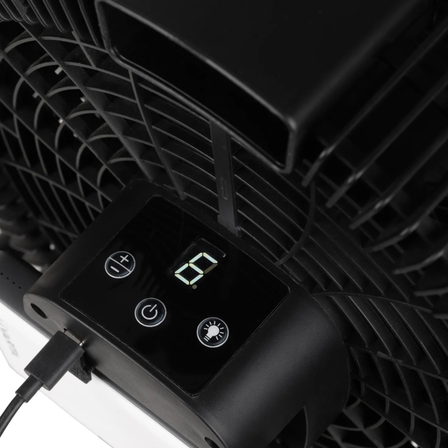 Eurom Airflow LED ventilator - Zwart