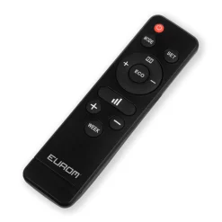 EUROM Alutherm Baseboard 2500 Wifi Black Convectorkachel - 2500W - 100m3