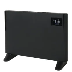EUROM Alutherm 1500 Wifi Black Convectorkachel - 1500W - 60m3